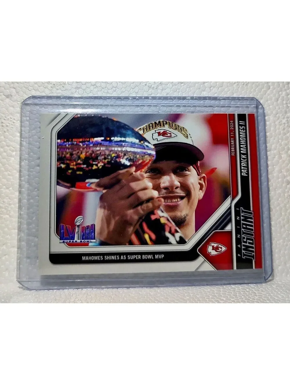 Patrick Mahomes II 2023 Panini NFL #213 Superbowl Card 1 of 1662